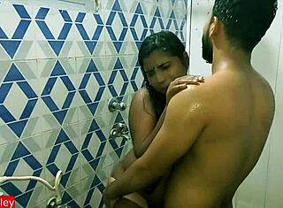 Secretly filmed Indian teen girl gets double penetrated in hotel room